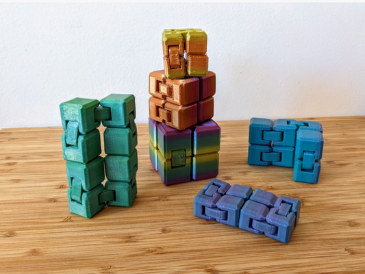 Infinity Cube - Gold
